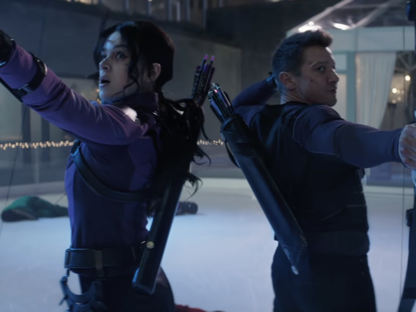 Hawkeye's first trailer introduces the other Hawkeye and some Christmas hijinks