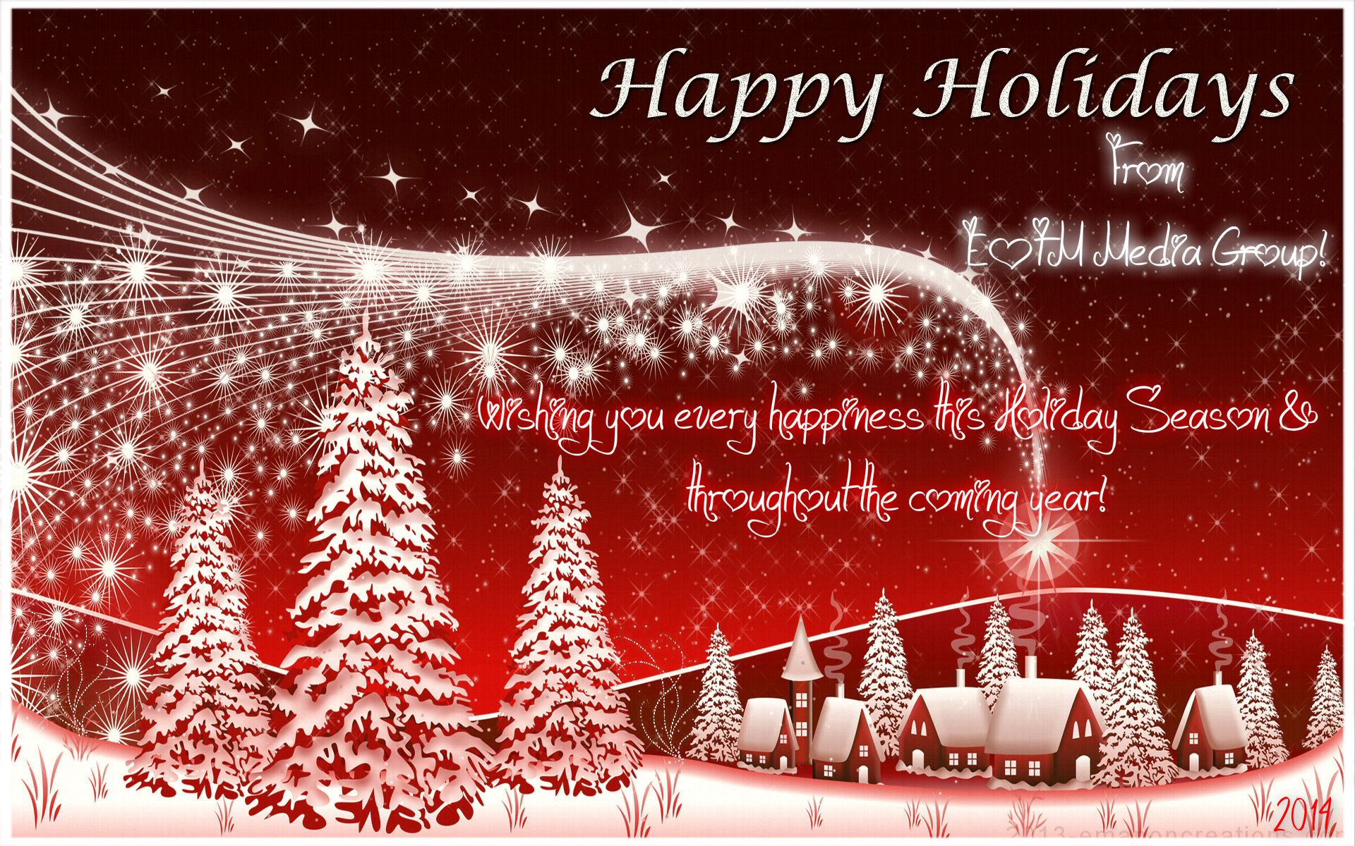 Happy Holidays And Happy New Year Wallpapers Wallpaper Cave