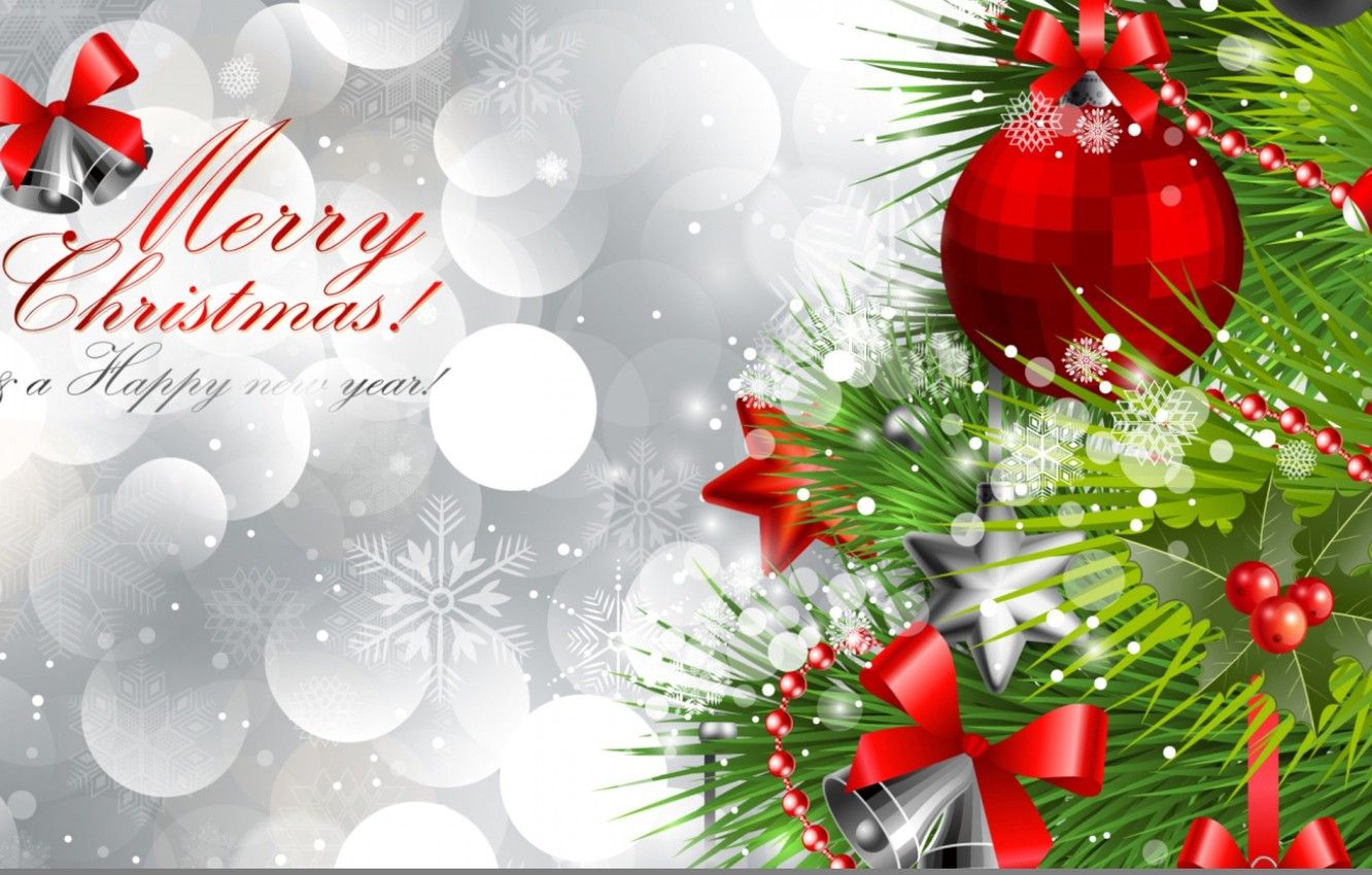 Merry Christmas and Happy New Year Wallpaper Free Merry Christmas and Happy New Year Background