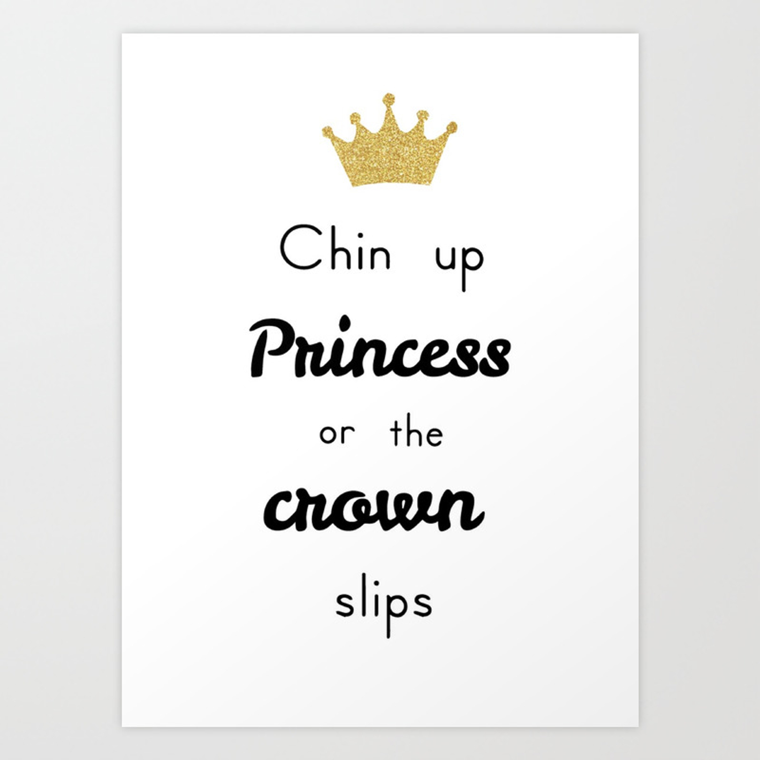 Chin Up Princess Are The Crown Slips Wallpapers - Wallpaper Cave