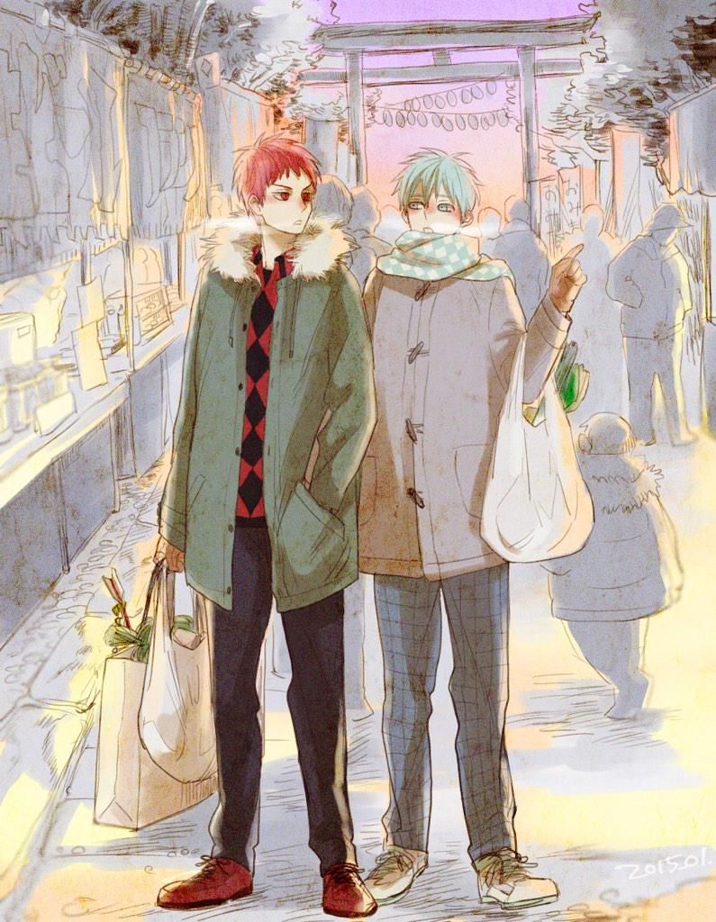 あな on Twitter. Akakuro, Kuroko no basket, Kuroko