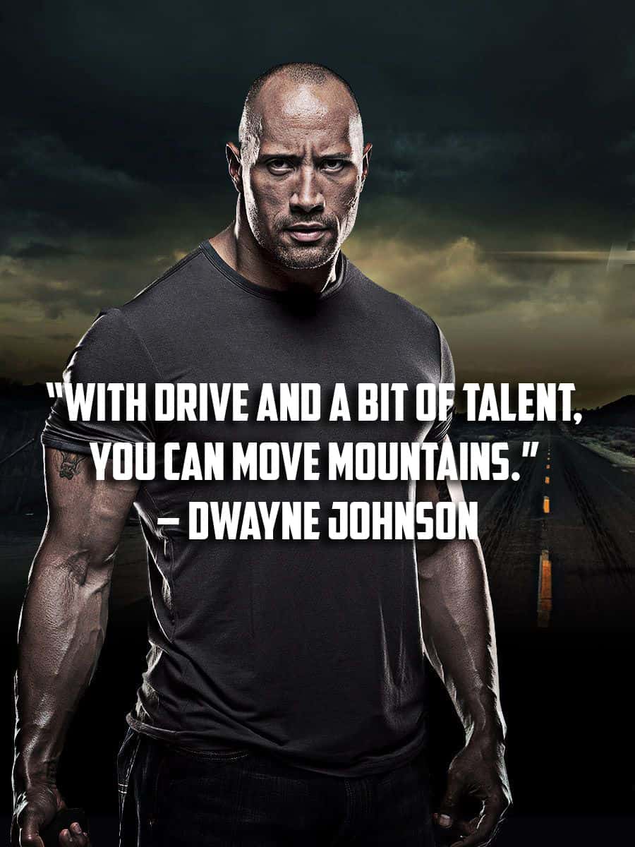 Success Dwayne Johnson Motivational Quotes