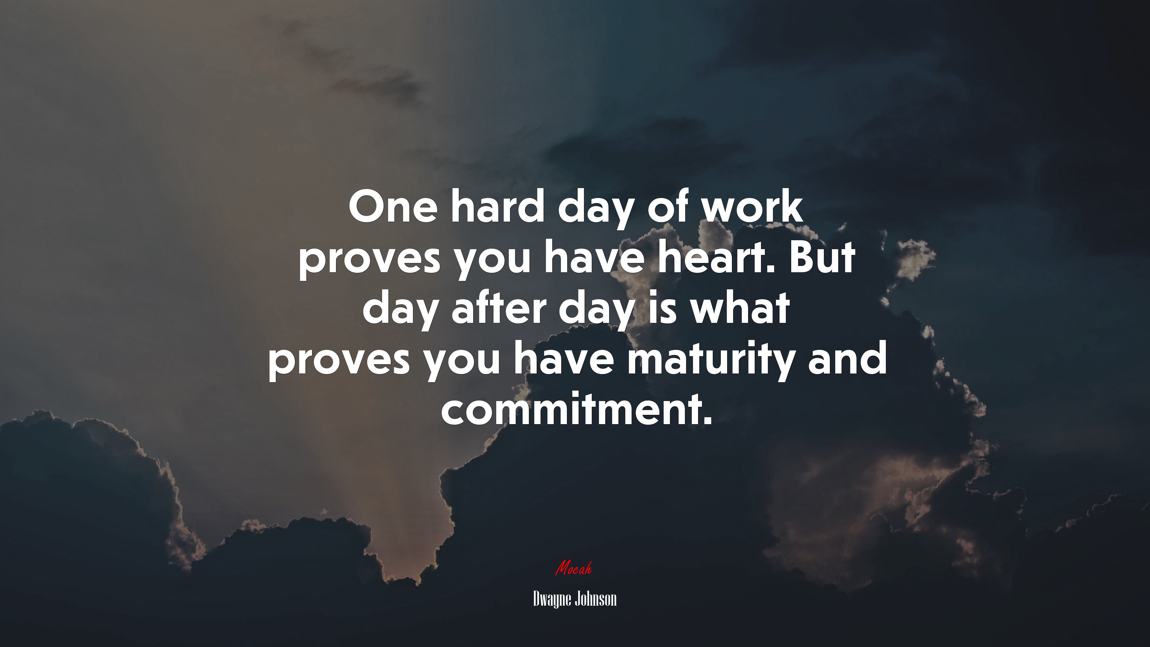 Grind Hard, Shine Hard. Dwayne Johnson quote, 4k wallpaper. Mocah HD Wallpaper