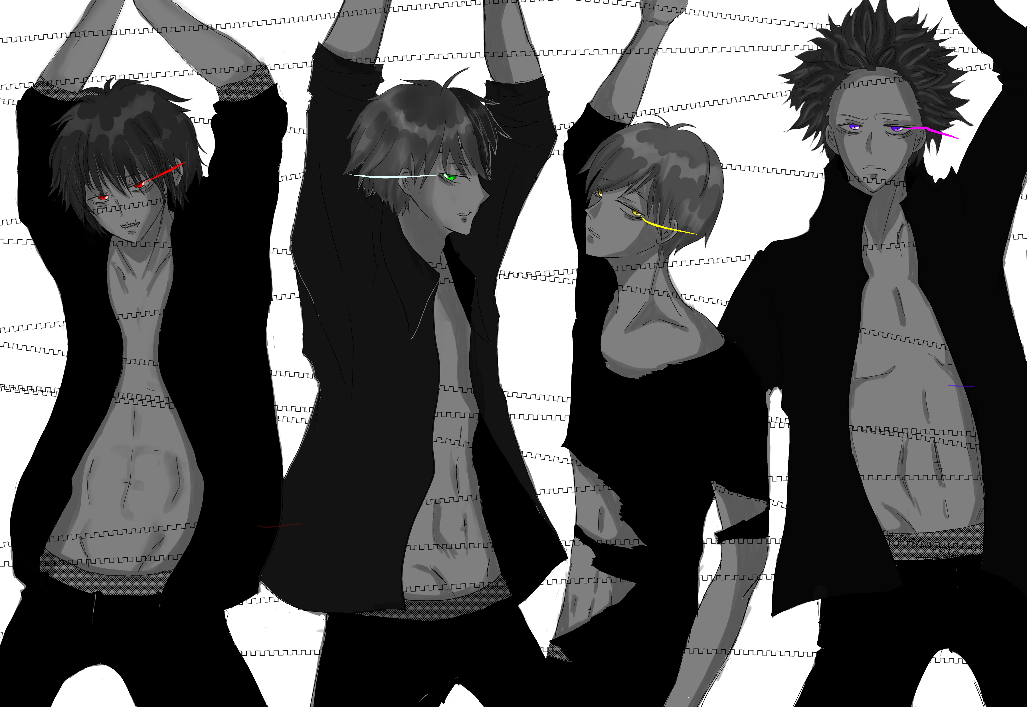 Tetsutetsu Tetsutetsu, Itsuka Kendo, Neito Monoma wallpaper