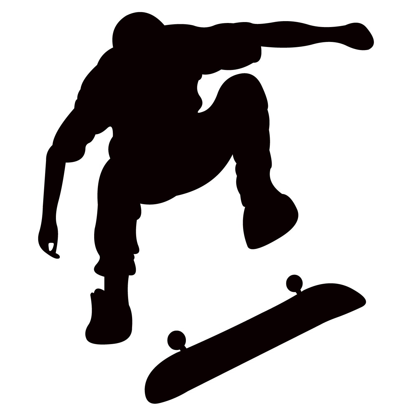Skateboard Silhouette HD Wallpaper