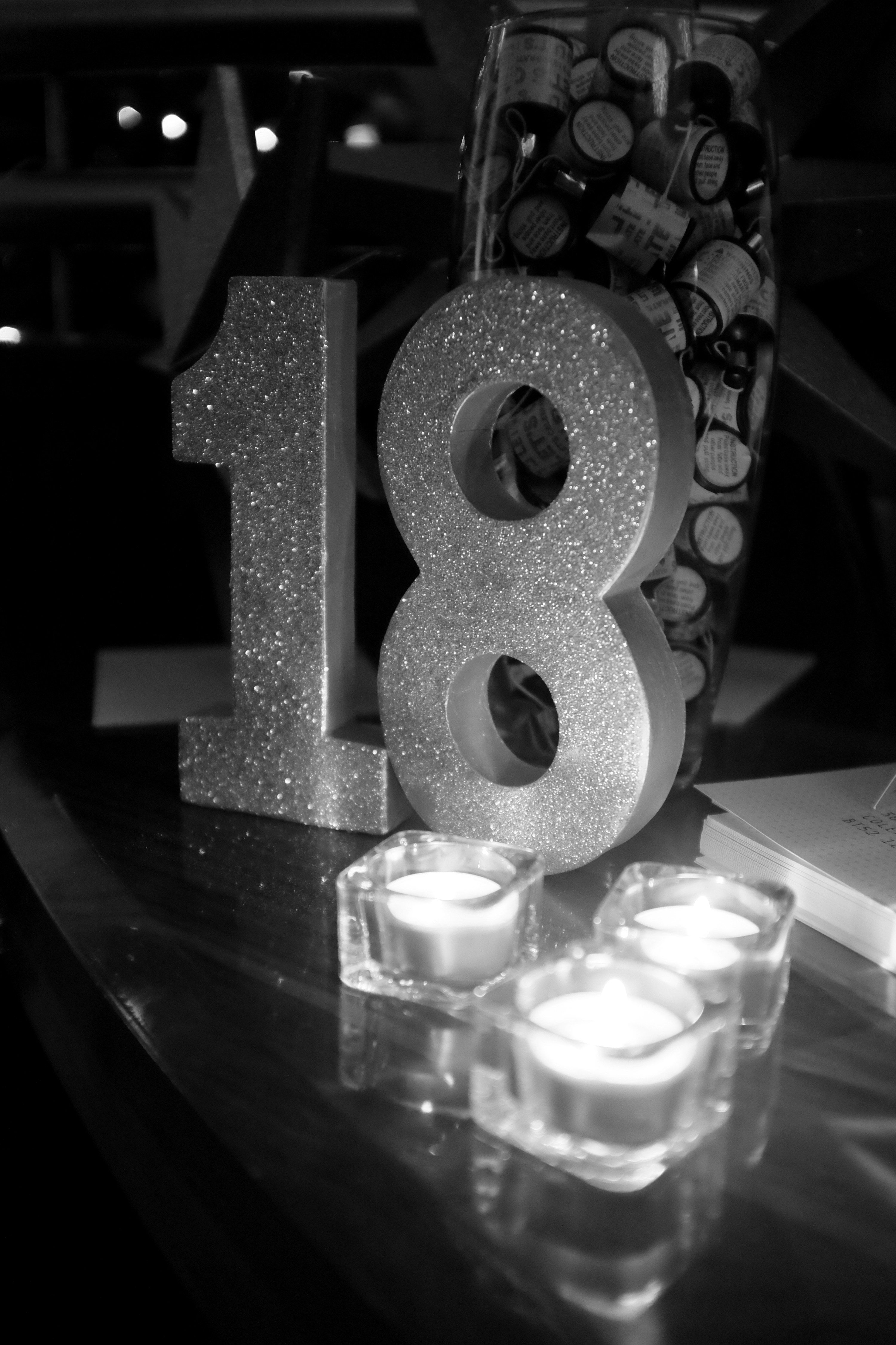Some creative ideas for planning an 18th birthday partyth birthday party, 18th birthday decorations, 18th birthday