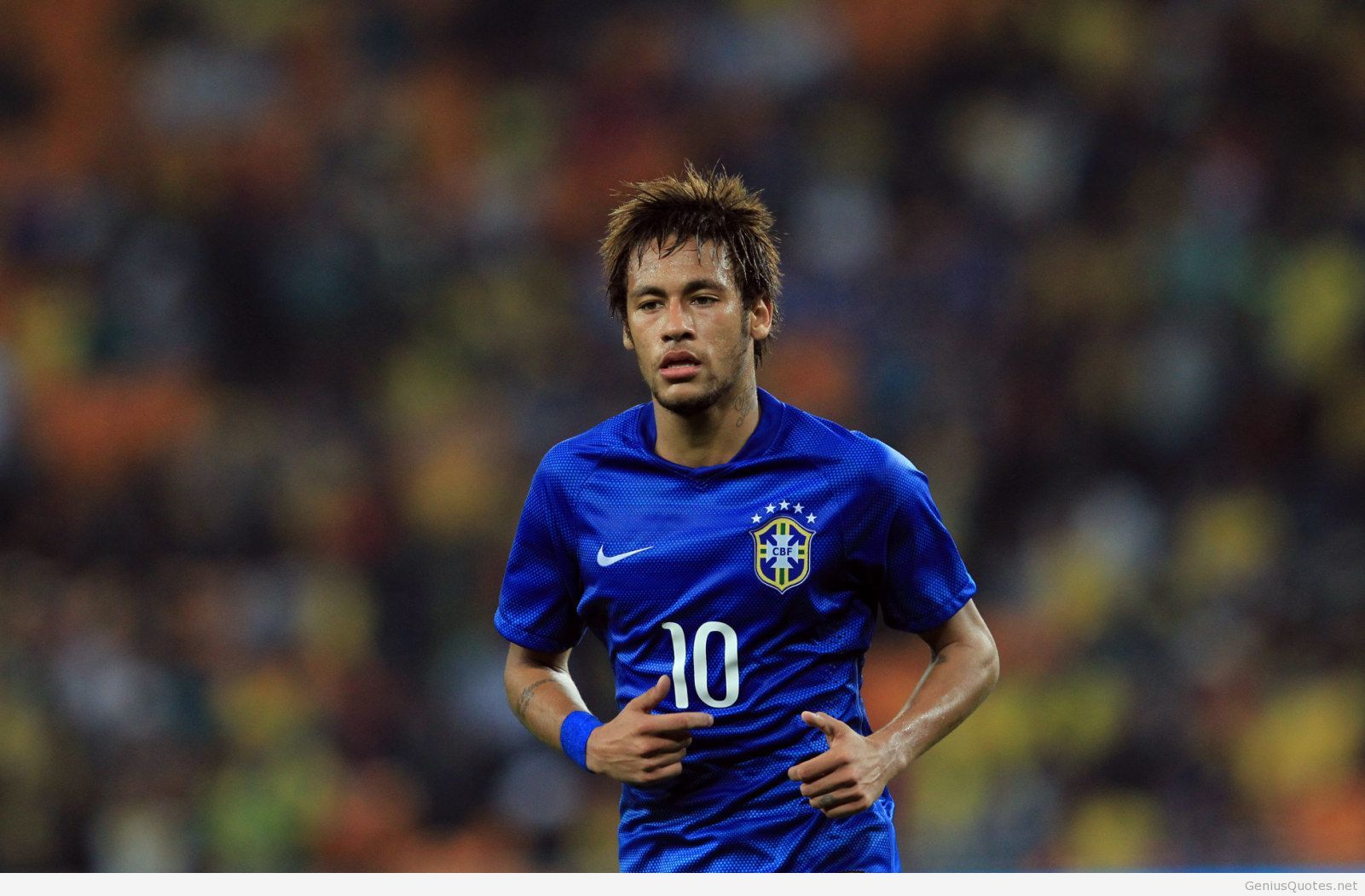 Neymar Brazil Blue Jersey