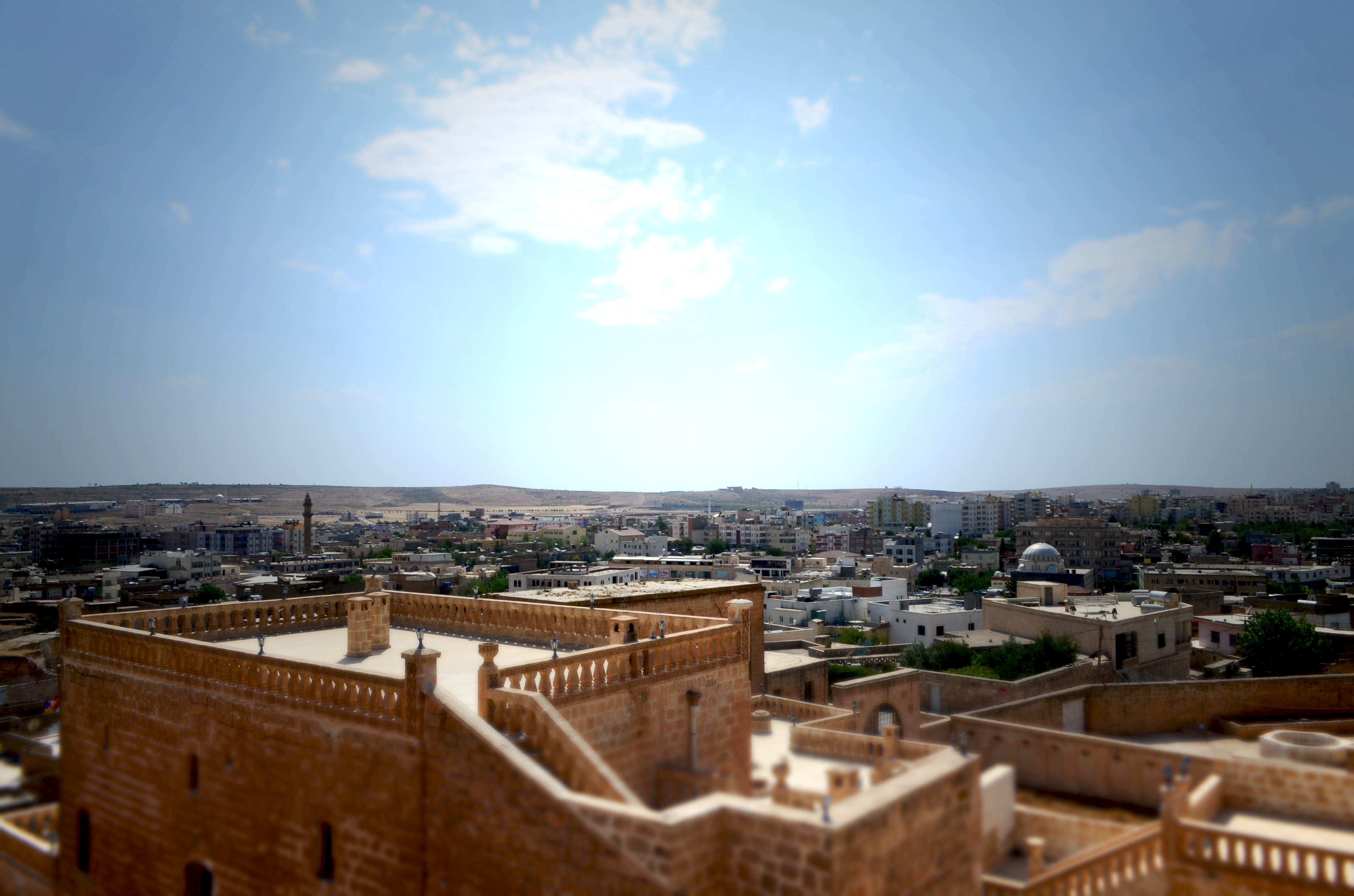Mardin Natural Light Sky Cityscape Wallpaper:4928x3264