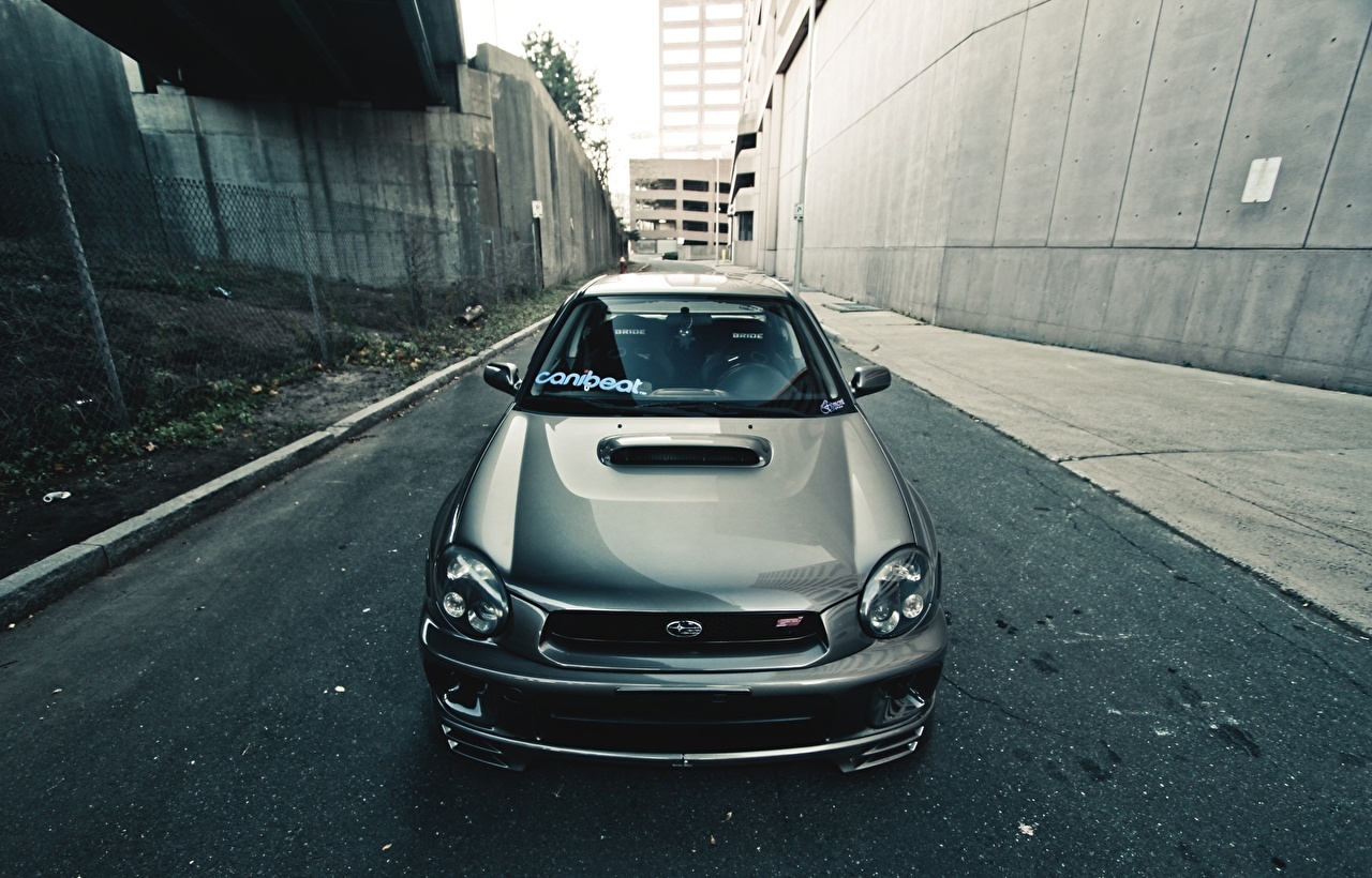 Desktop Wallpaper Subaru wrx sti Front automobile