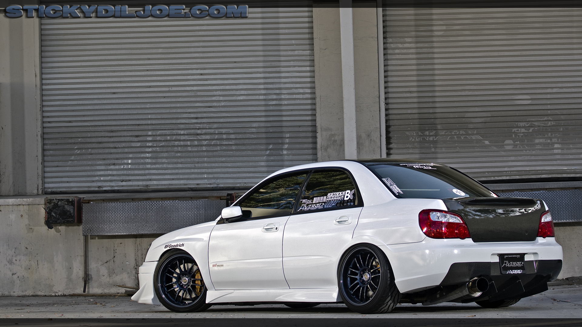 Stanced 90 Subaru Impreza