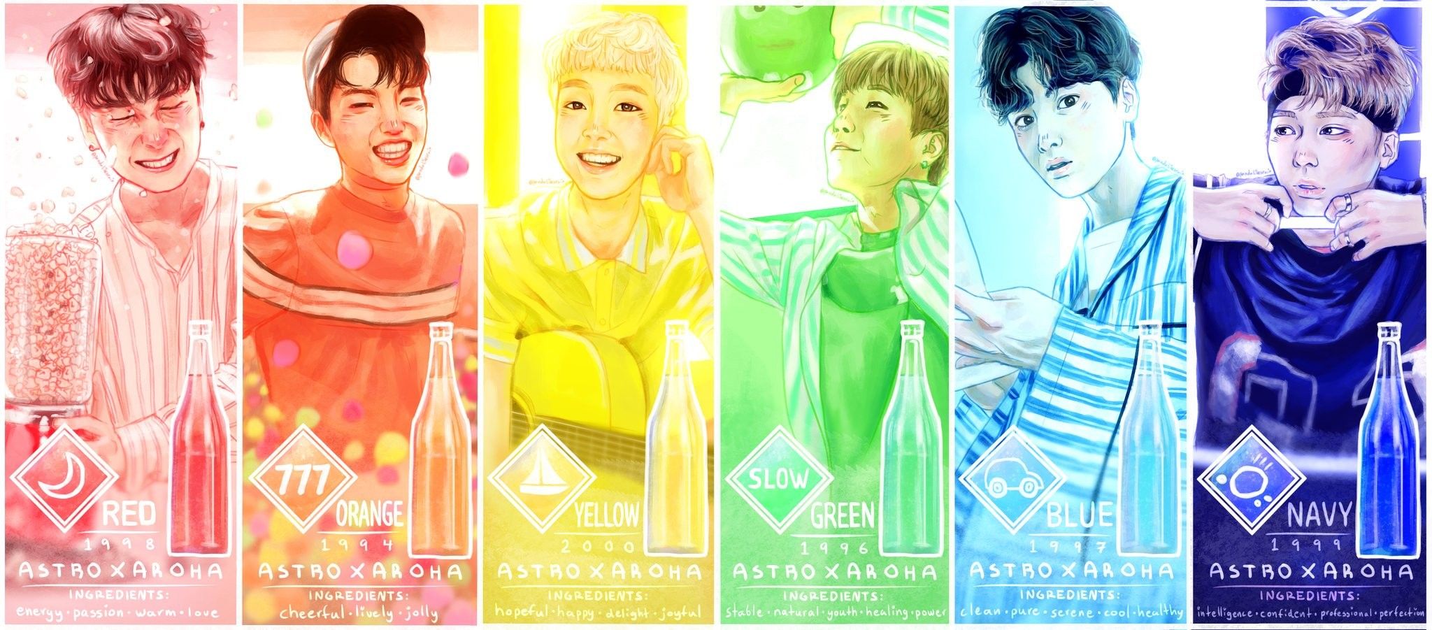 Astro #fanart #kpop. Astro, Astro wallpaper, New astro