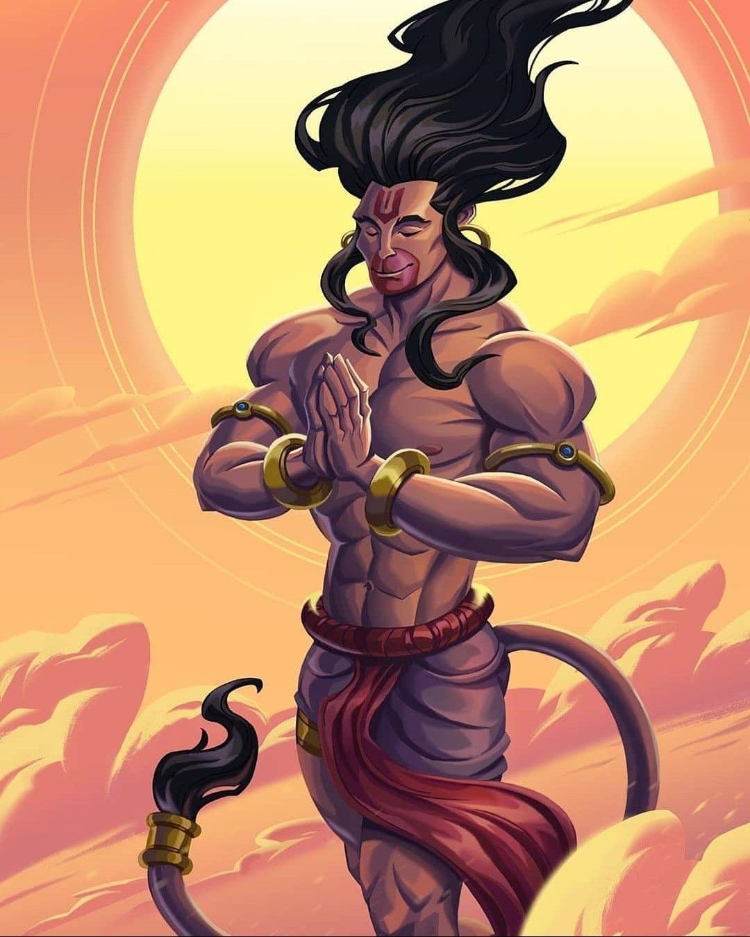 Cartoon Hanuman Wallpaper