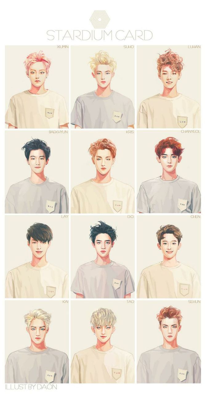 Exo Fanart Wallpaper