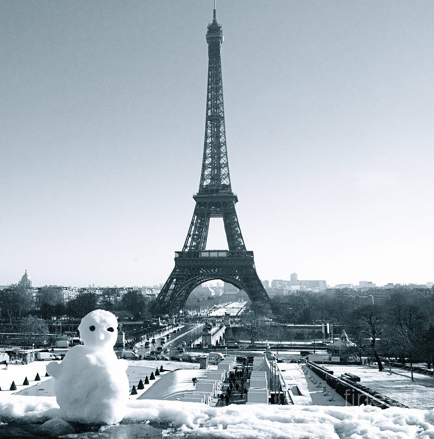 Winter in Paris Photograph