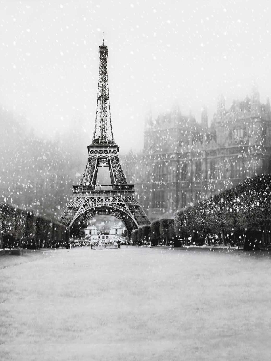 Buy Snow Winter Paris Eiffel Tower Background Photography Snowy City Scenic Photographic Backdrops Christmas Romantic Booth Studio Picture Wallpaper in Cheap Price on Alibaba.com