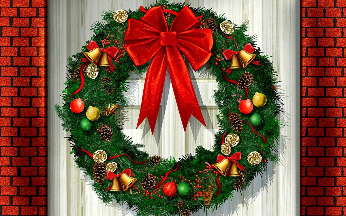 Wreath wallpaper HD. Download Free background