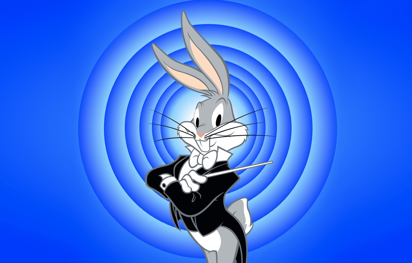 Wallpaper Rabbit, Cartoon, Looney Tunes, Bugs Bunny, Bugs Bunny, Ears, Bugs Bunny, Bugs image for desktop, section фильмы