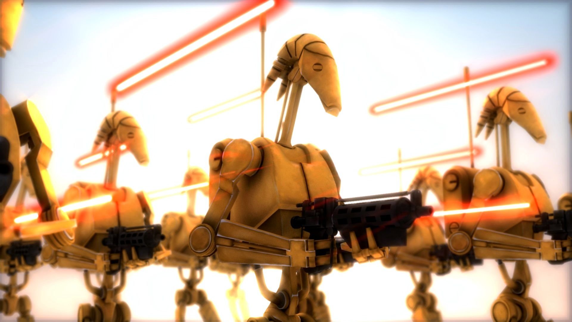 Battle Droid (Star Wars) HD Wallpaper and Background Image