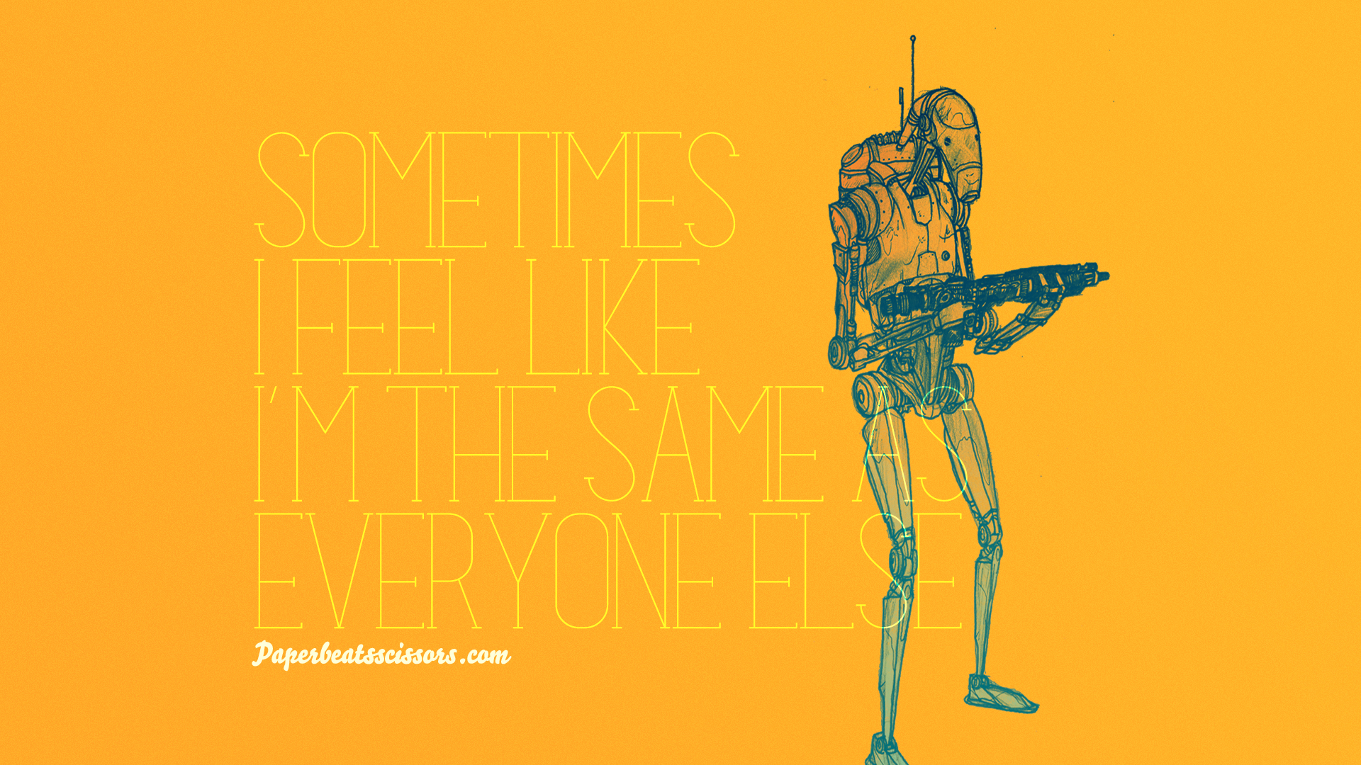 The Plight of Droids Wallpaper Form