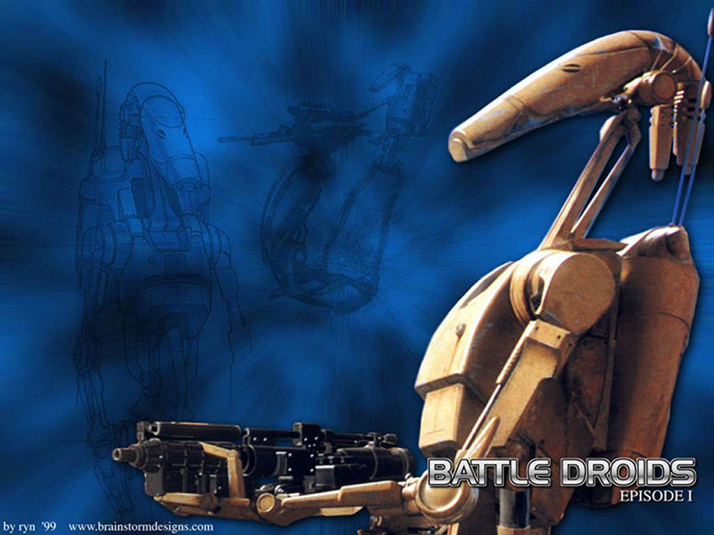 My Free Wallpaper Wars Wallpaper, Battle Droid