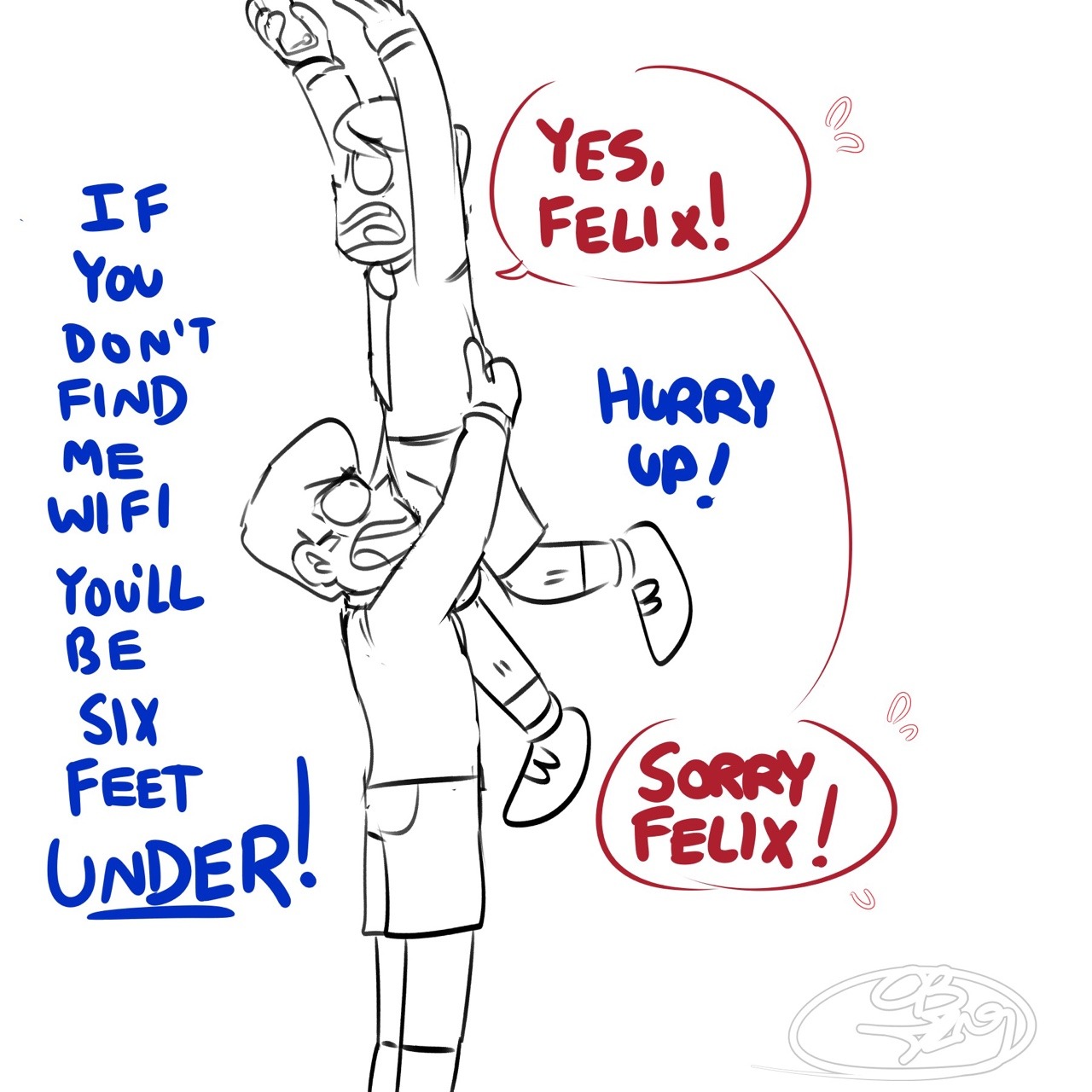 felix and ted kindergarten