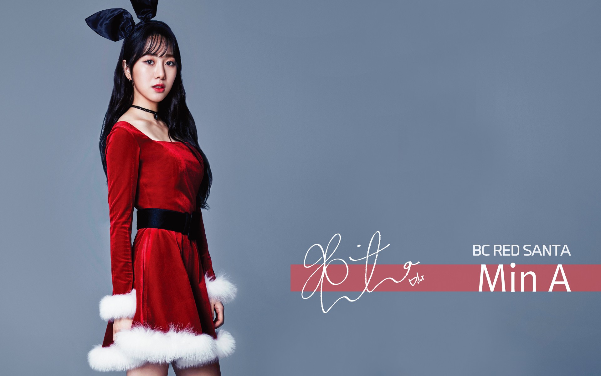 AOA, Christmas, K pop, Min A Wallpaper HD / Desktop and Mobile Background