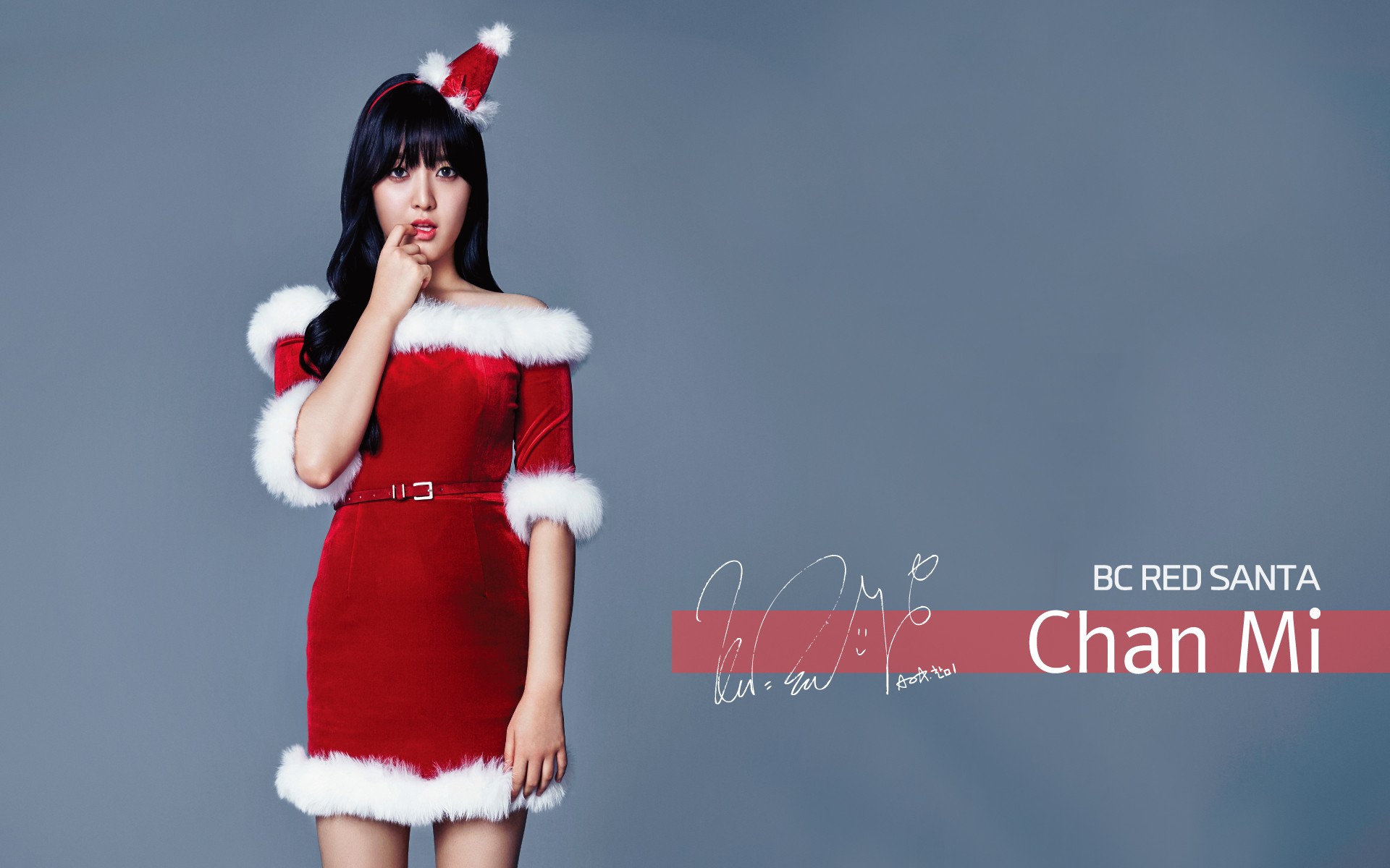 AOA, Christmas, K pop, Chanmi Wallpaper HD / Desktop and Mobile Background