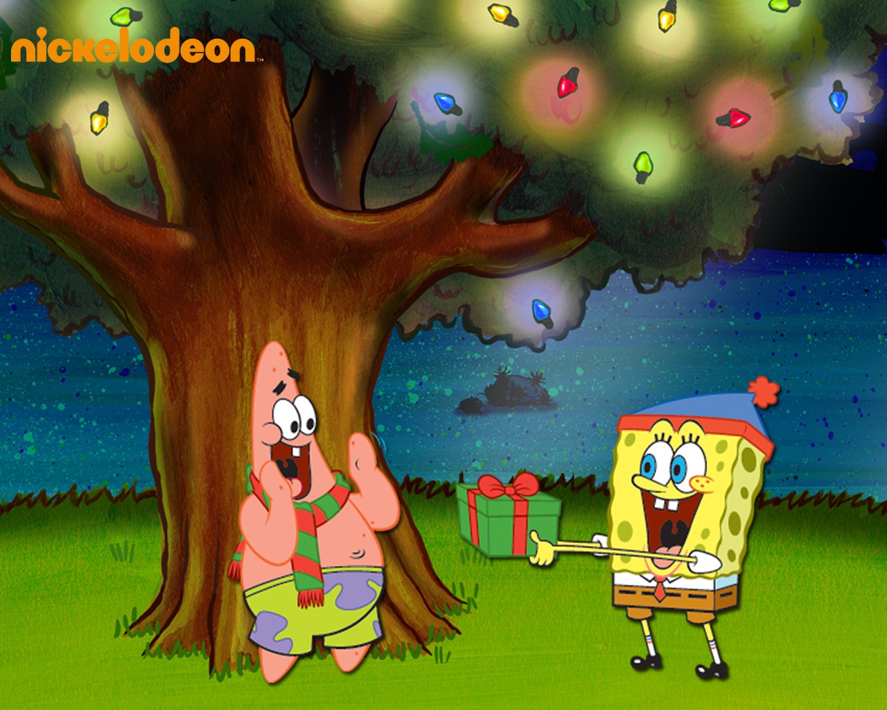 Spongebob & Patrick Christmas Funny