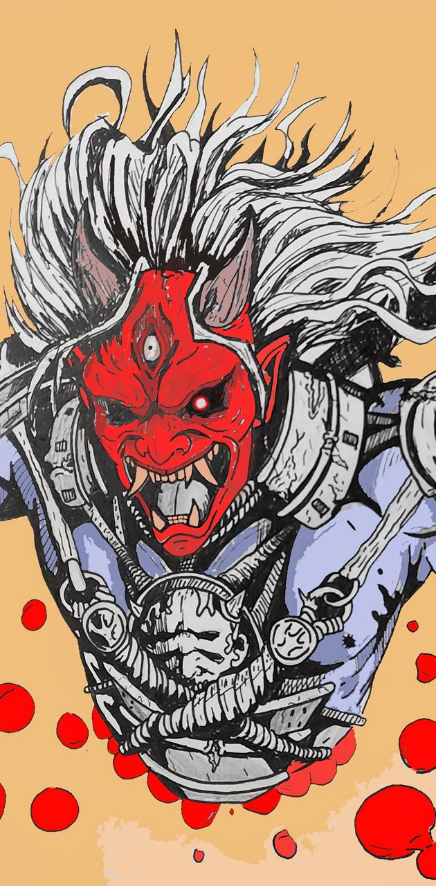 The oni wallpaper