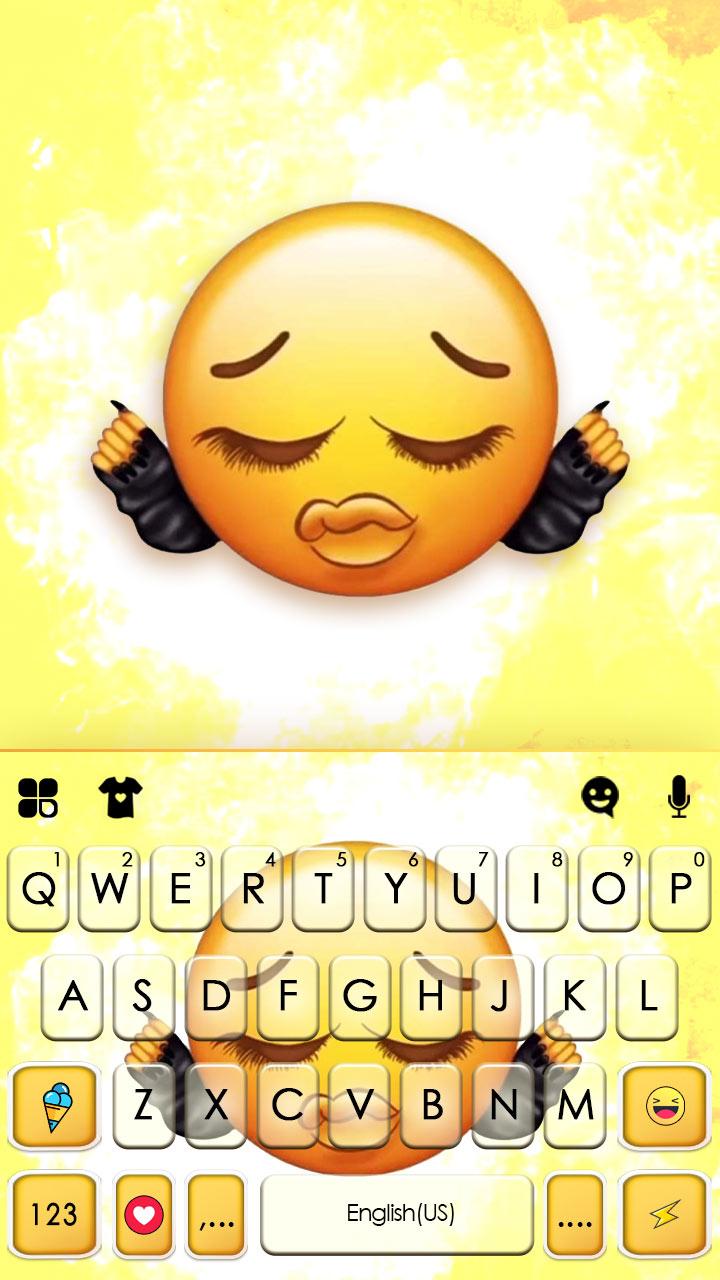 Sassy Queen Emoji Keyboard Background for Android