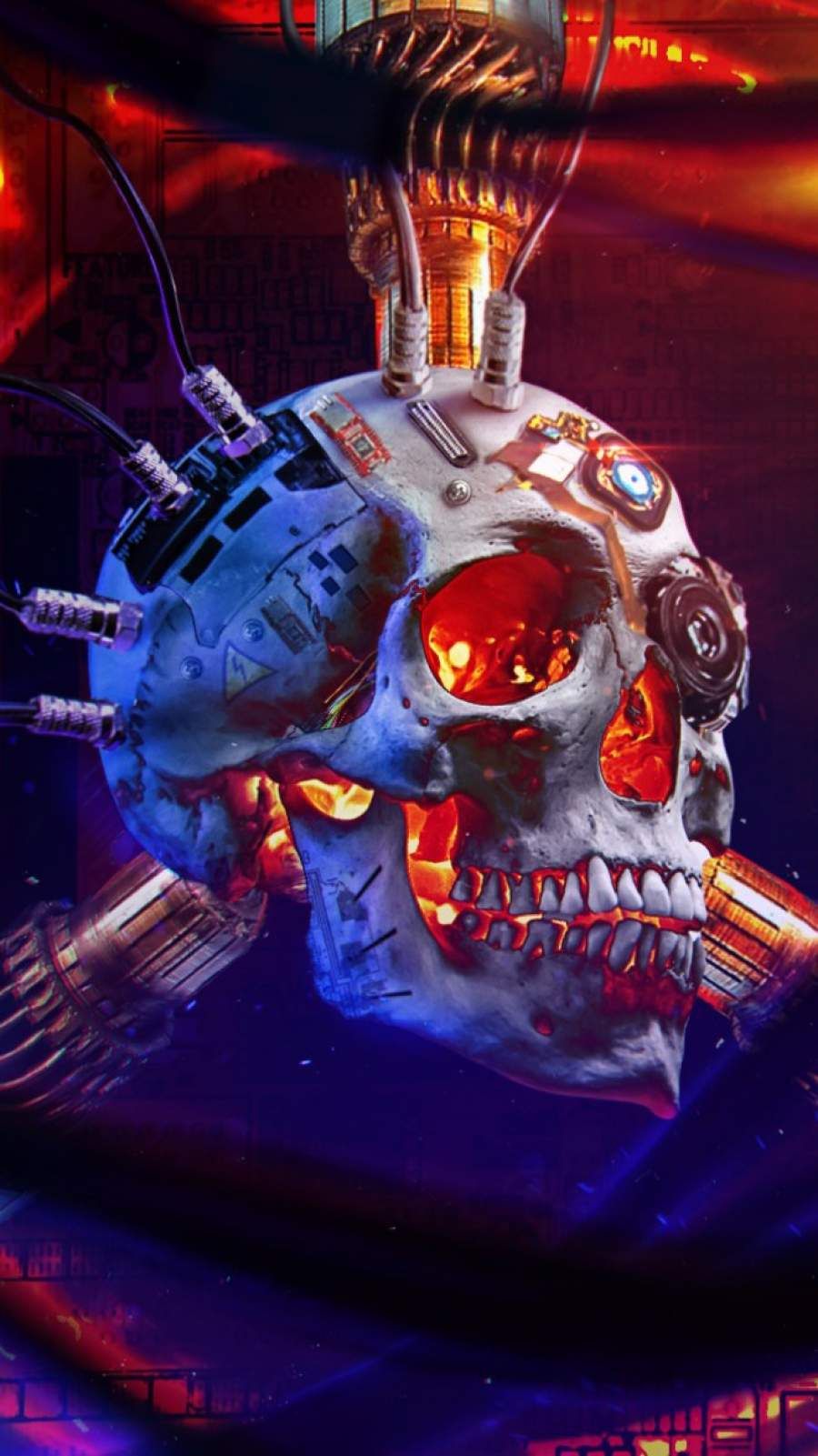 Skull Cyberpunk Wallpapers HD APK for Android Download