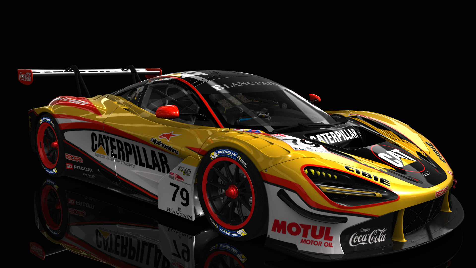 McLaren 720s GT3 Caterpillar