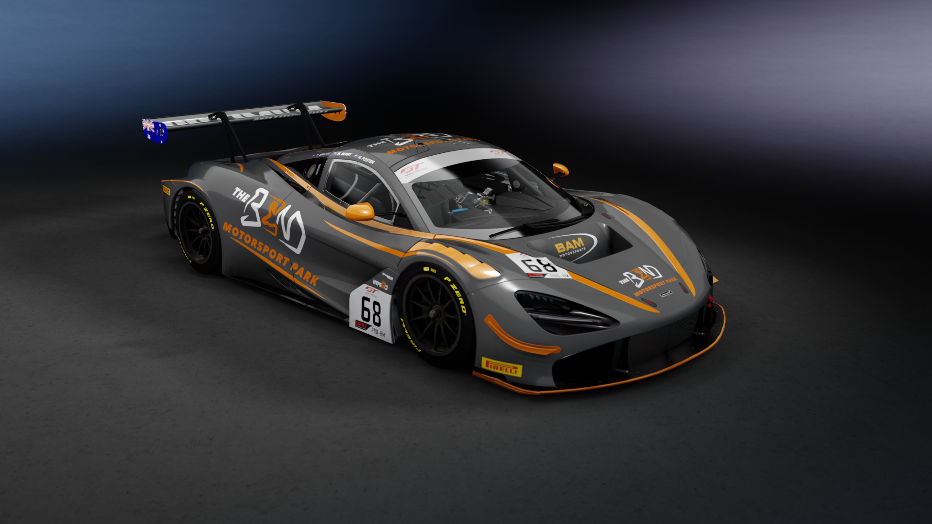 Optimum Motorsports McLaren 720s GT3 GT World Challenge 2020