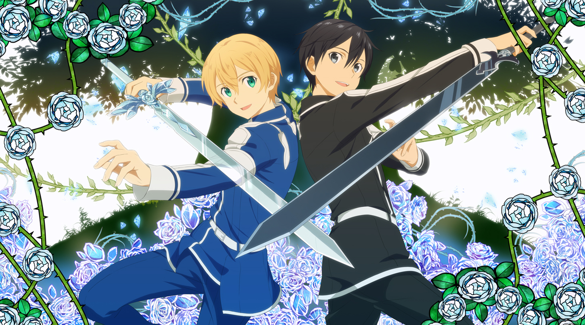 Eugeo Sword Art Online Kirito Sword Art Online Sword Art Online Alicization Wallpaper:1941x1080