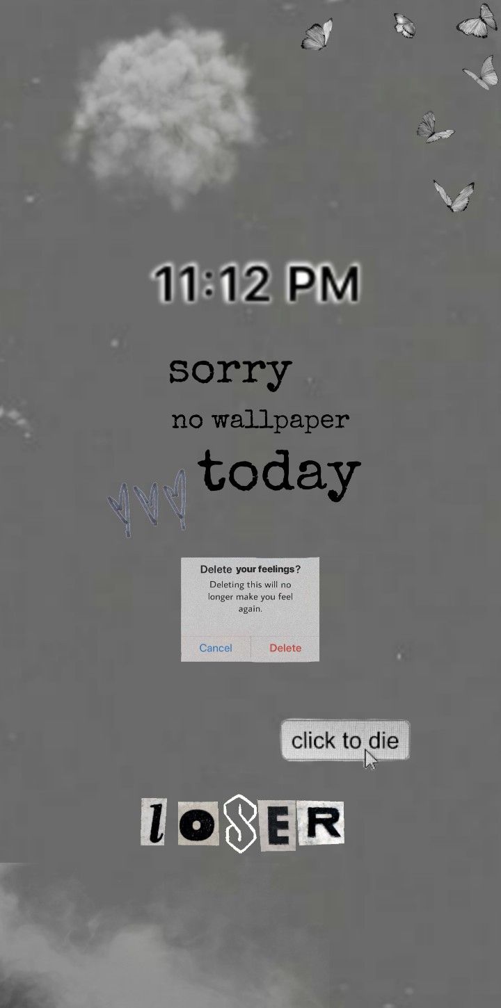 sad aesthetic wallpaper