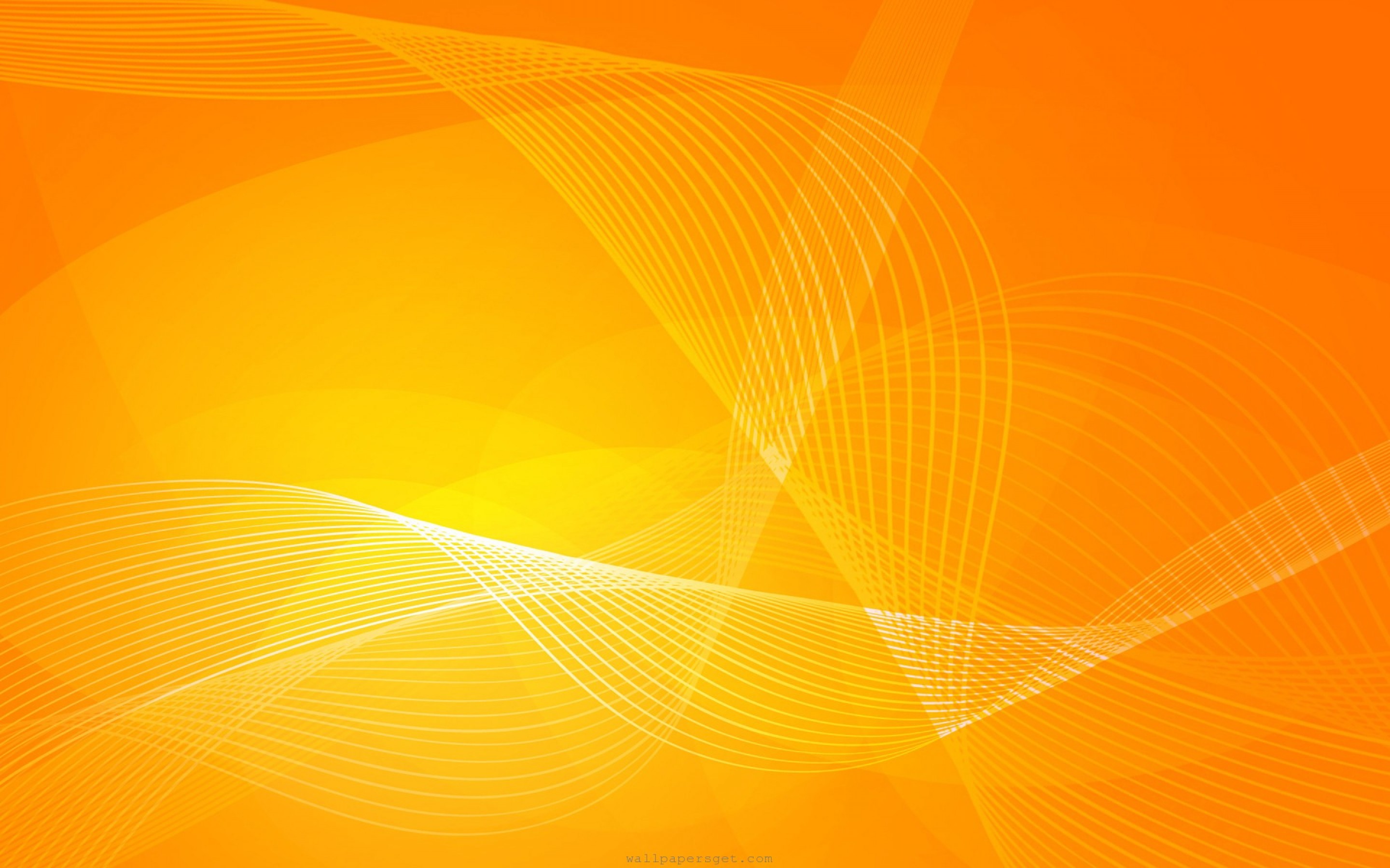 Digital Orange Wallpaper