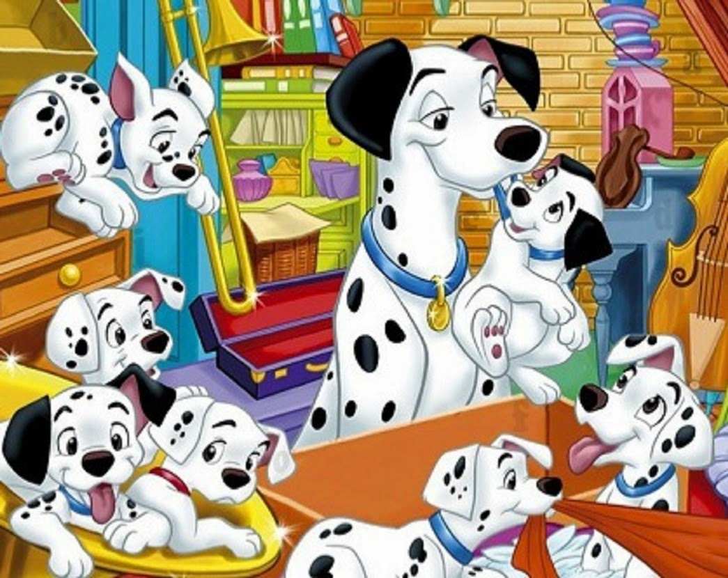 Dynamic Views: Disney Cartoon 101 Dalmatians Photo Wallpaper