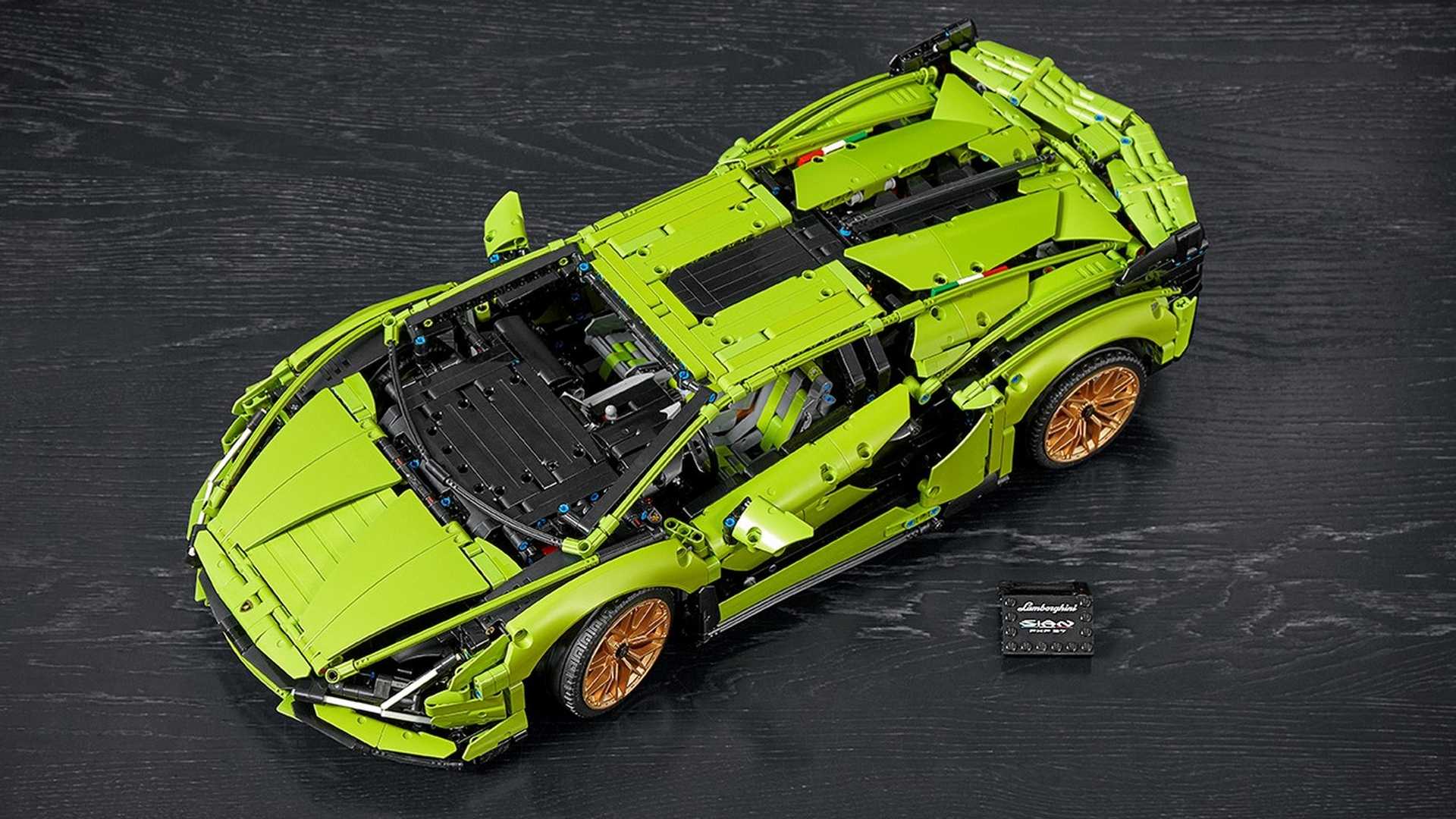 Lamborghini Sian FKP 37 Lego Technic Revealed With 3,696 Pieces