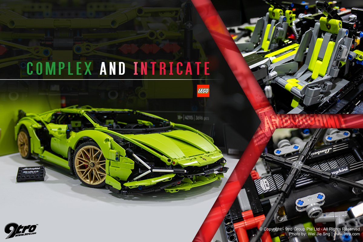 The Lego Technic Lamborghini Sián FKP 37