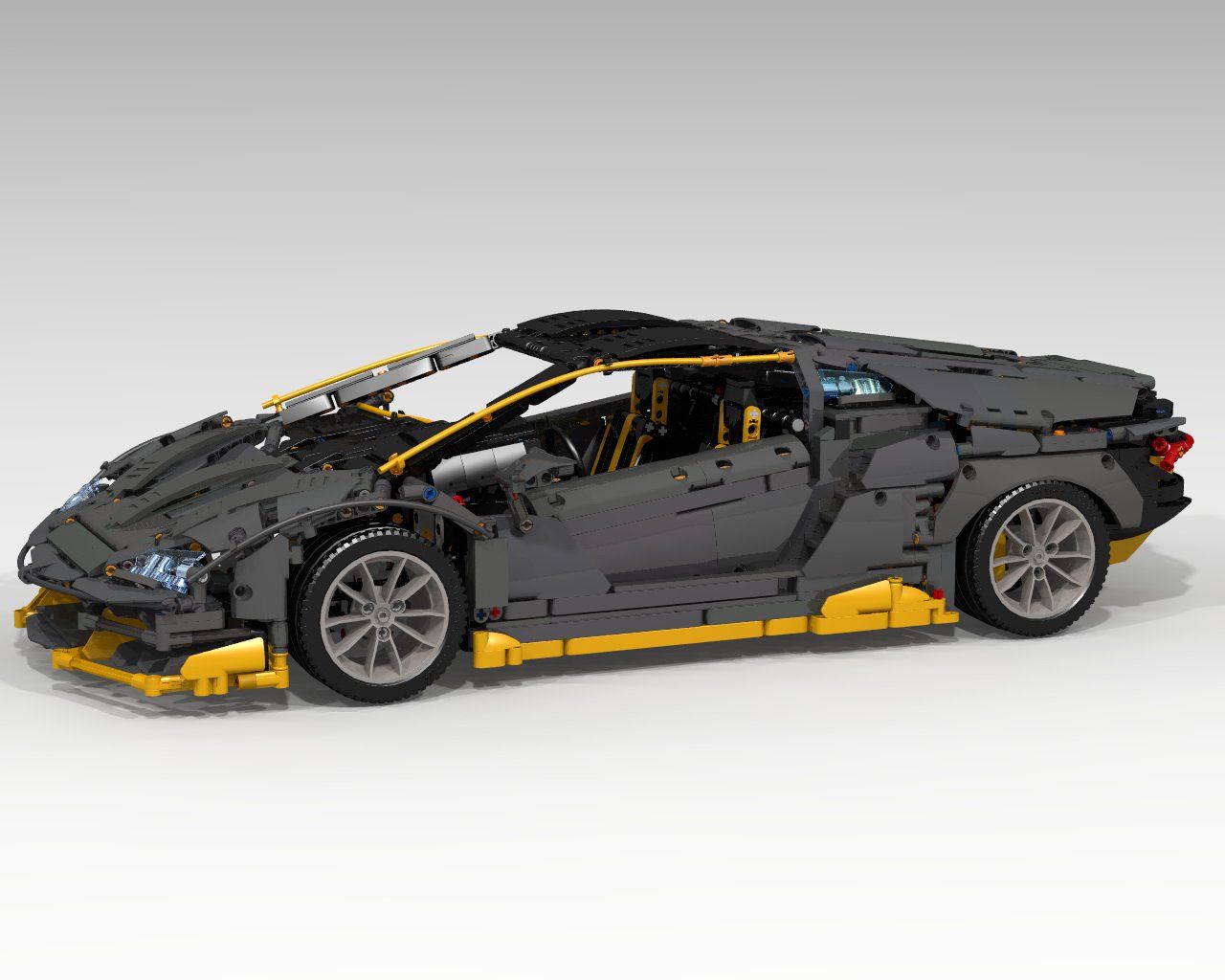 LEGO Lamborghini Centenario Wants To Sit On Your Desk; Will You Help It?. Carscoops. Lamborghini centenario, Lego cars, Lego