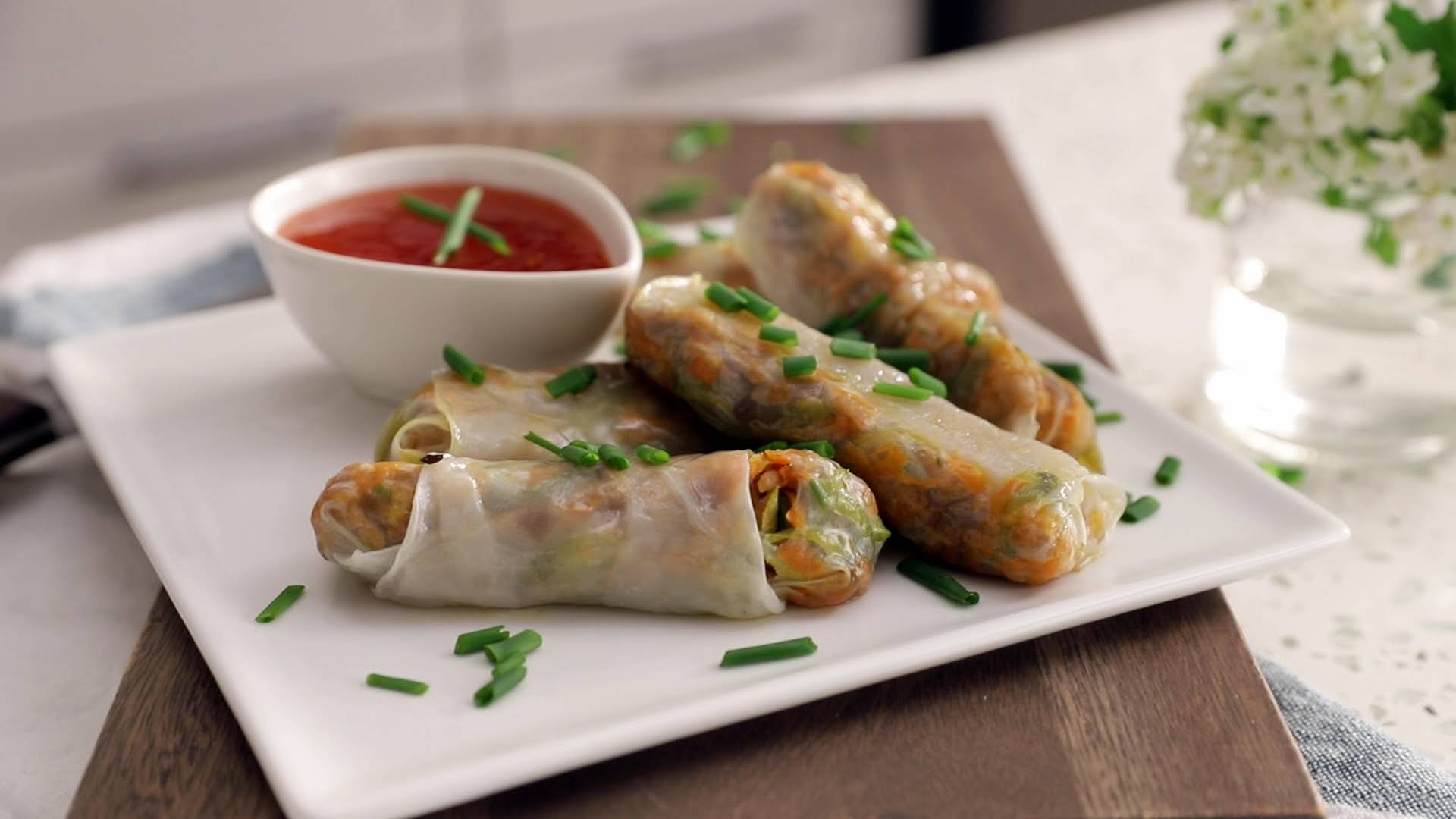 Gluten Free Spring Rolls Recipe