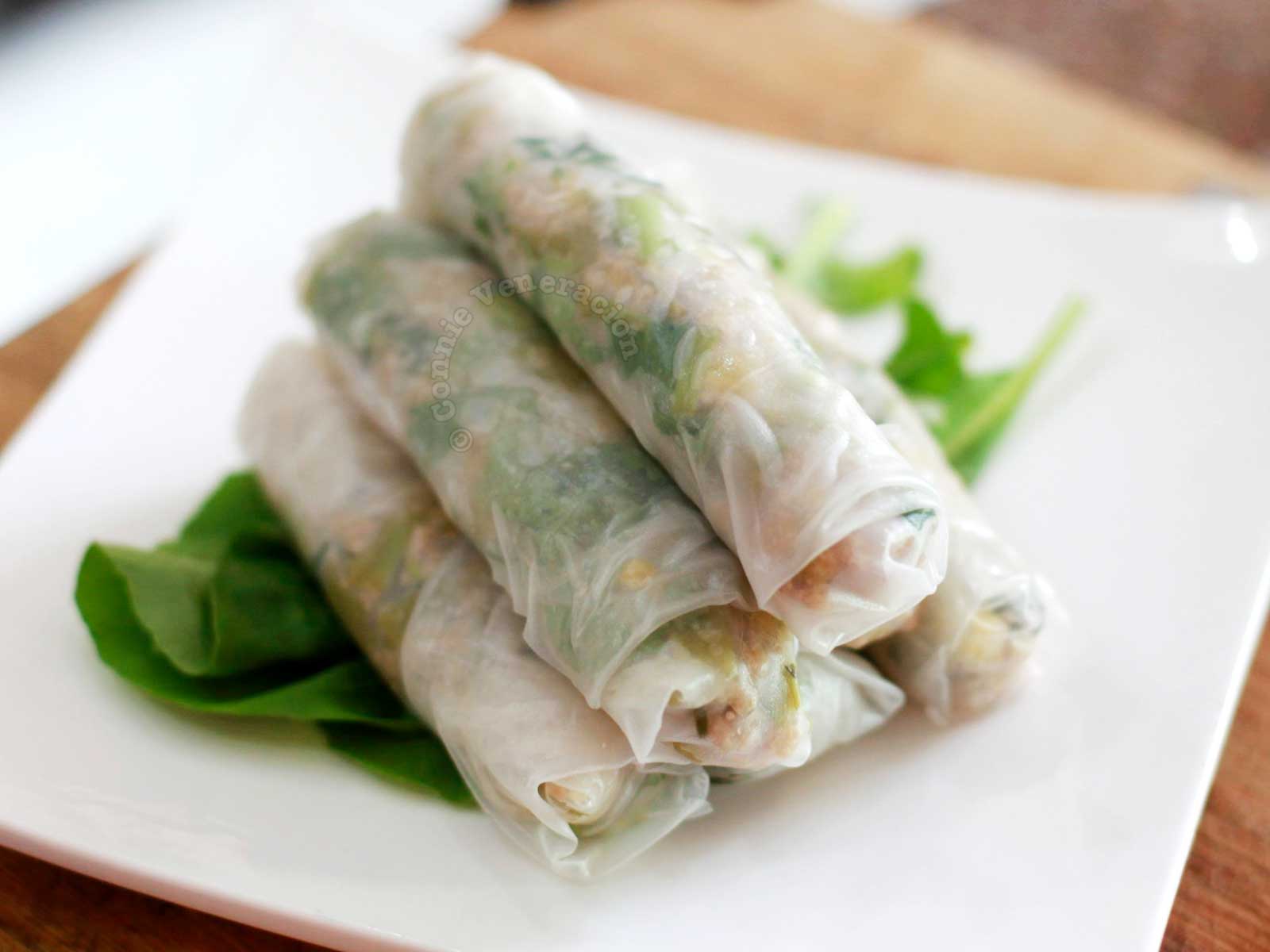 Sweet and Spicy Spring Rolls