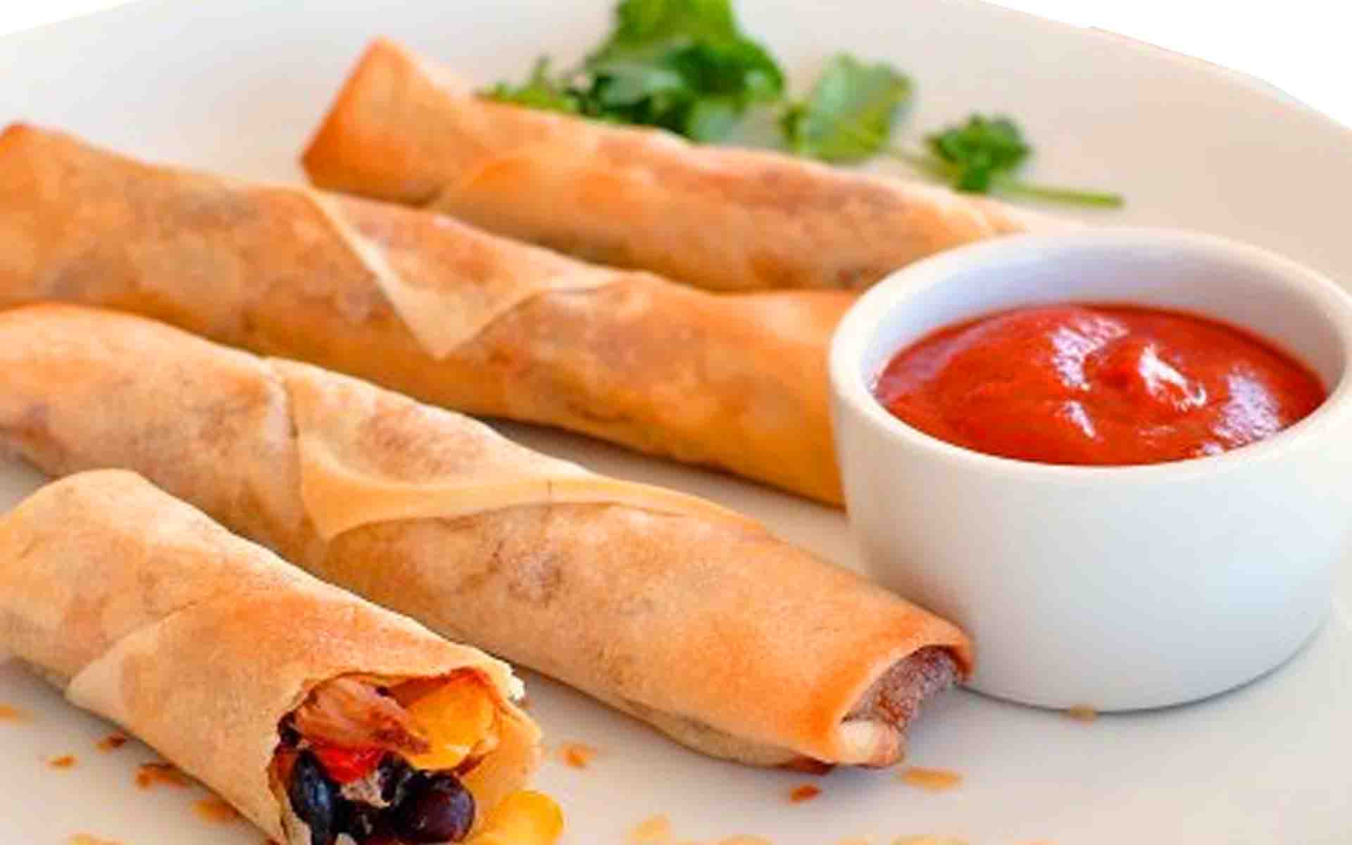 Instant Chicken Spring Rolls Recipe