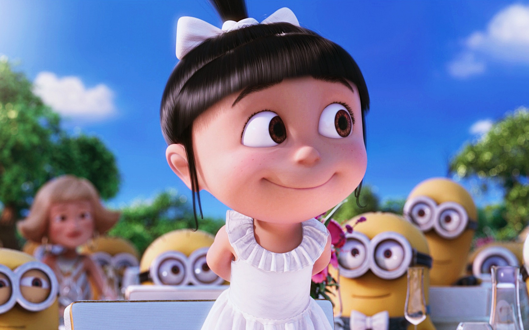 cute minions with agnes