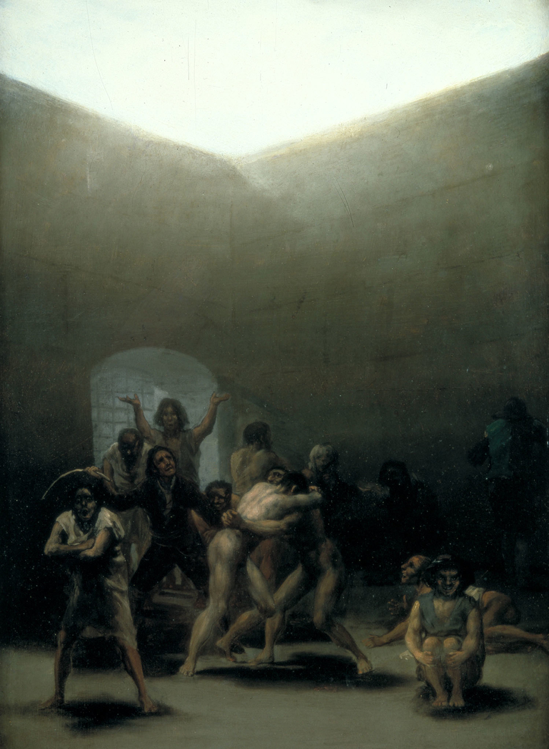 Yard with Lunatics Francisco de Goya on USEUM