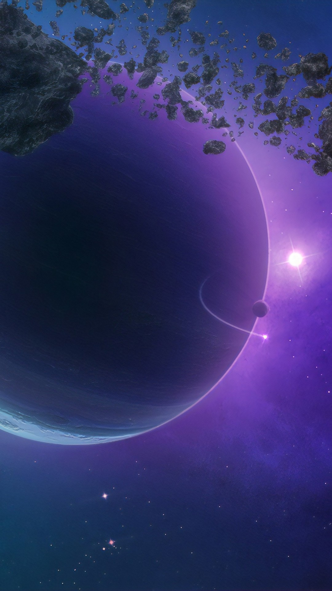 1080x1920 planet, space, digital universe, hd, for iPhone 6, 7, 8 wallpaper