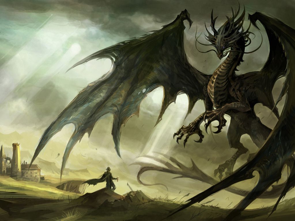 Black Dragon Wallpaper. Black dragon, Fantasy dragon, Dragon