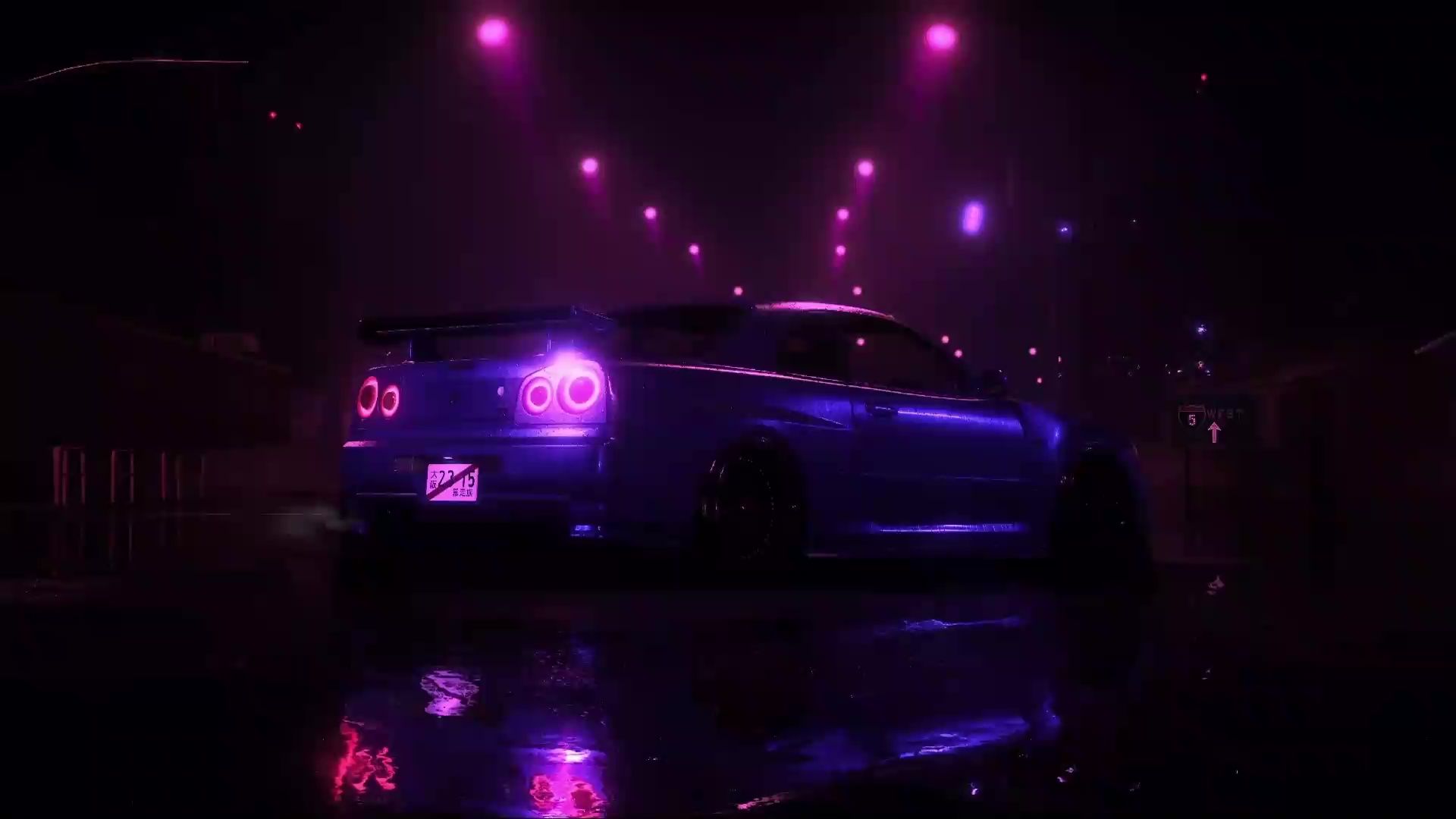 Nissan Skyline GT R R34 Live Wallpaper