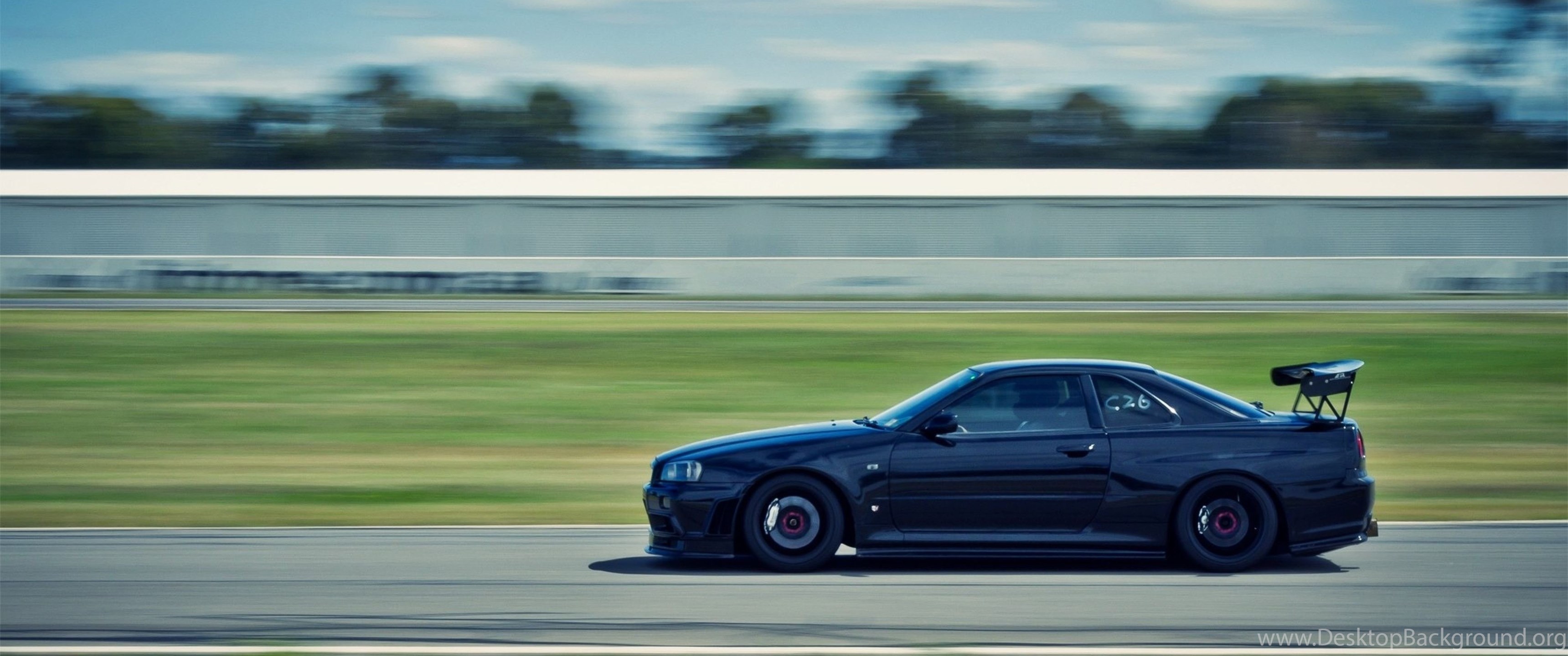 Download Wallpaper 3840x2160 Nissan, Nissan Skyline R34, Auto 4K. Desktop Background