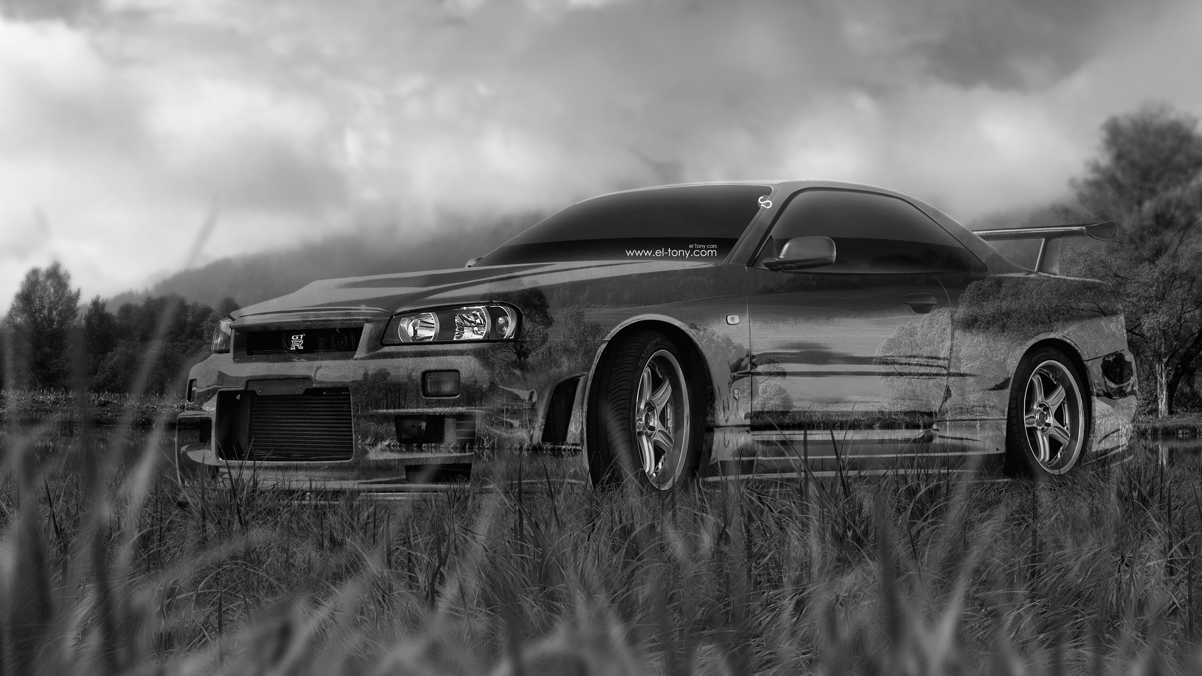 Nissan Skyline GTR 34 4k